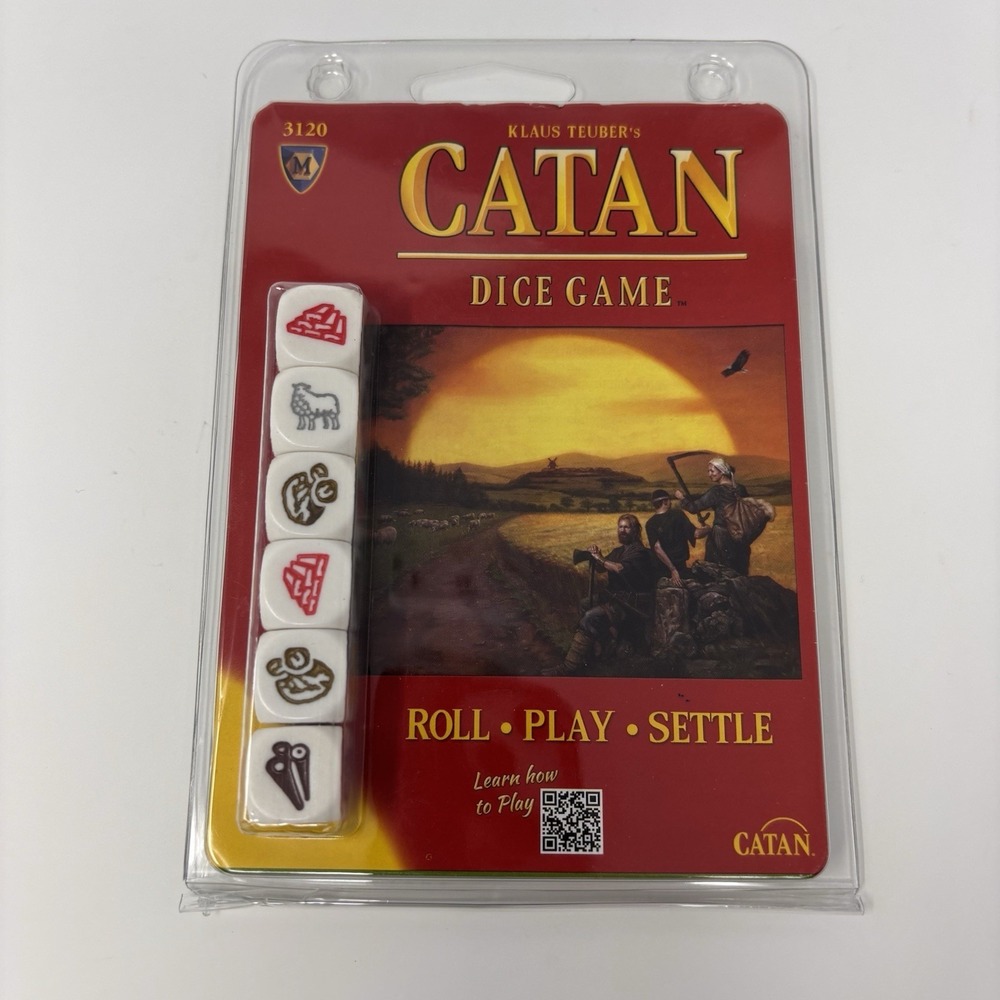 Catan Dice Game By Klaus‎ Teuber's 3120 Brand New Open Box Settlers Of Catan